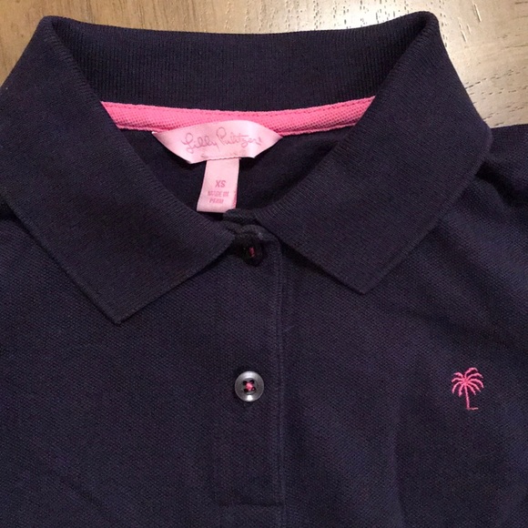 EUC~ Lilly Pulitzer “Shrunken Polo” - Picture 2 of 6